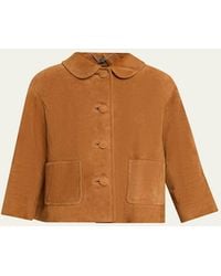 Marc Jacobs - Suede Doll Jacket - Lyst