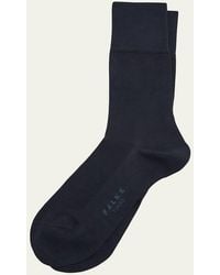FALKE - Tiago Cotton-Stretch Crew Socks - Lyst