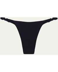 ViX - Solid Atena Detail Bikini Bottoms - Lyst