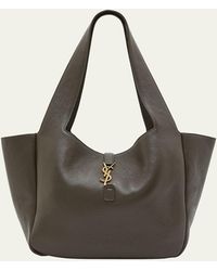 Saint Laurent - Bea Cabas Ysl Tote Bag In Supple Leather - Lyst