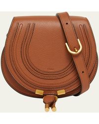 Chloé - Marcie Small Crossbody Bag In Grained Leather - Lyst