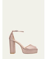 Stuart Weitzman - 110Mm Sabrina Platform Ankle-Strap Sandals - Lyst