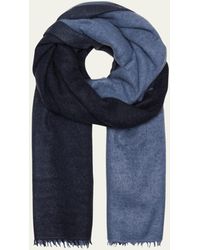 Denis Colomb - Fuzzy Feture Two-tone Cashmere Scarf - Lyst