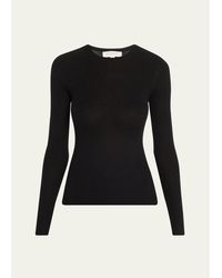 Michael Kors - Hutton Ribbed Cashmere Pullover - Lyst