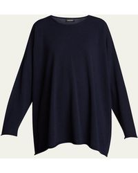 Eskandar - Cashmere A-line Boat-neck Sweater - Lyst