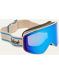 Chloé - Logo Injection Plastic Ski Goggles - Lyst