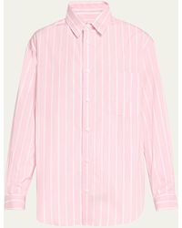 Matteau - Classic Stripe Shirt - Bci Cotton - Lyst