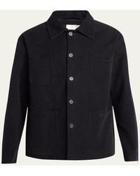 The Row - Kian Cotton Moleskin Shirt Jacket - Lyst