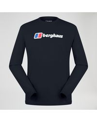 Berghaus - Big Logo Long Sleeve Tee - Lyst