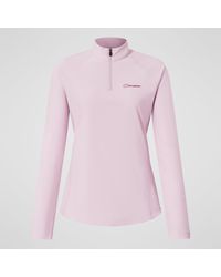 Berghaus - 24/7 Half Zip Long Sleeve Tech Tee - Lyst