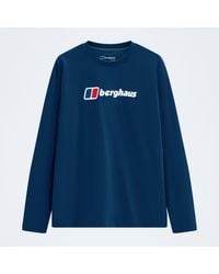 Berghaus - Big Logo Long Sleeve Tee - Lyst