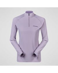 Berghaus - 24/7 Half Zip Long Sleeve Tech Tee - Lyst