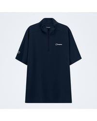 Berghaus - Bowburn Half Zip Tech Tee - Lyst