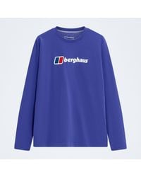 Berghaus - Big Logo Long Sleeve Tee - Lyst