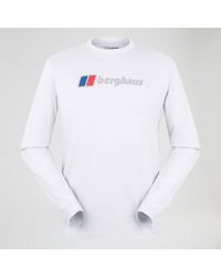 Berghaus - Big Logo Long Sleeve Tee - Lyst