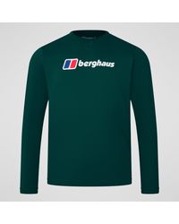 Berghaus - Big Logo Long Sleeves Tee - Lyst