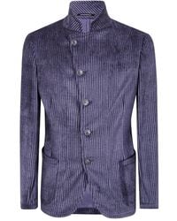 Emporio Armani - Split Jacket - Lyst