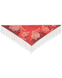 Etro - Bandana Stampata E Ricamata - Lyst