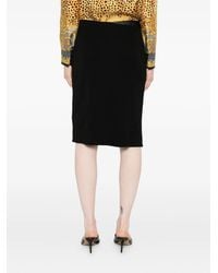 Versace - Skirt Responsible Stretch Crepe Jersey - Lyst