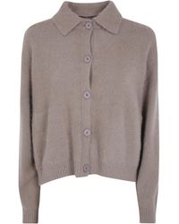 C.t. Plage - C. T. Plage Cardigan Polo Neck Ct26103P.22 - Lyst