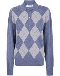 Rohe - Polo Wool Check "Argyle Mouline" - Lyst