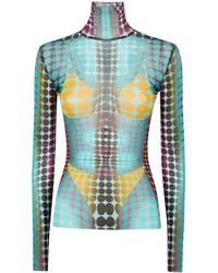 Jean Paul Gaultier - "Re-Edition: High Neck" With Long Sleeves - Lyst
