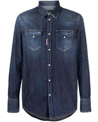 DSquared² - Classic Western Shirt - Lyst