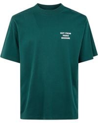 Drole de Monsieur - T-Shirt Bold Slogan - Lyst