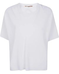 Nuur - Short Sleeves Oversized Round Neck - Lyst