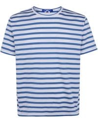 Junya Watanabe - Short Sleeves Stripes T-Shirt - Lyst