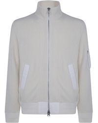 Sacai - Jacket Wool Knit Blouson - Lyst
