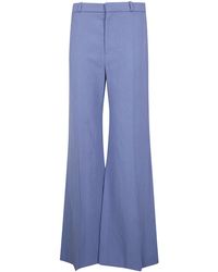 Chloé - Flared Long Trousers - Lyst