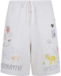 Maison Mihara Yasuhiro - Kids Doodle Shorts - Lyst