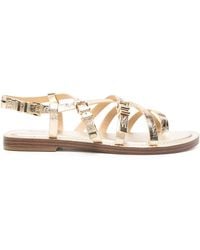 MICHAEL Michael Kors - Darrington Flat Sandal - Lyst