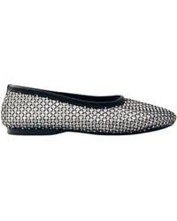 Alohas - Lorain Mesh Glow Leather Ballet Flats - Lyst