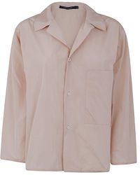 Sofie D'Hoore - Long Sleeve Shirt With Front Applied Pocket - Lyst