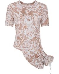 Comme des Garçons - Asymetrical T-Shirt - Lyst