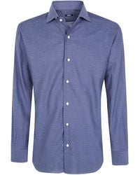 Barba Napoli - Shirt Classic "Chevron" - Lyst
