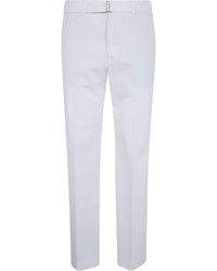 Incotex - Belted Classic Chino Trousers - Lyst