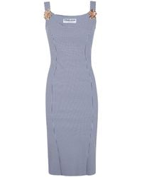 La Petite Robe Di Chiara Boni - Nedda Print Slim Jersey Dress - Lyst