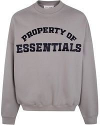 Fear Of God - "Property Lounge" Crewneck Sweatshirt - Lyst