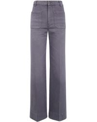Victoria Beckham - "Alina" Jean 32' Length - Lyst