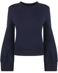 Sacai - Sweater Long Sleeve "Sponge Sweat Pullover" - Lyst