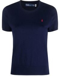 Polo Ralph Lauren - Short Sleeves Crew Neck Sweater - Lyst