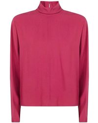 JOSEPH - "Buick" Blouse Silk Crepe - Lyst