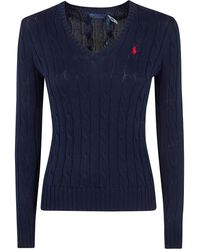 Polo Ralph Lauren - "Kimberly" Long Sleeves Pullover - Lyst