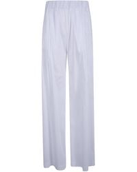 Semicouture - Johnny Popeline Cotton Trousers - Lyst