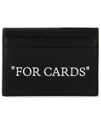 Off-White c/o Virgil Abloh - Off- Small Leather Goods - Lyst