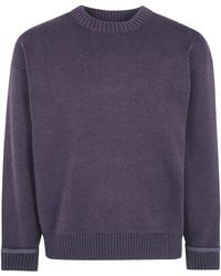 Rains - Sweater Knit Crew Neck "Sowa" - Lyst