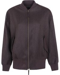 DR. HOPE - Jacket Wool Blend "Maxi Bomber" - Lyst